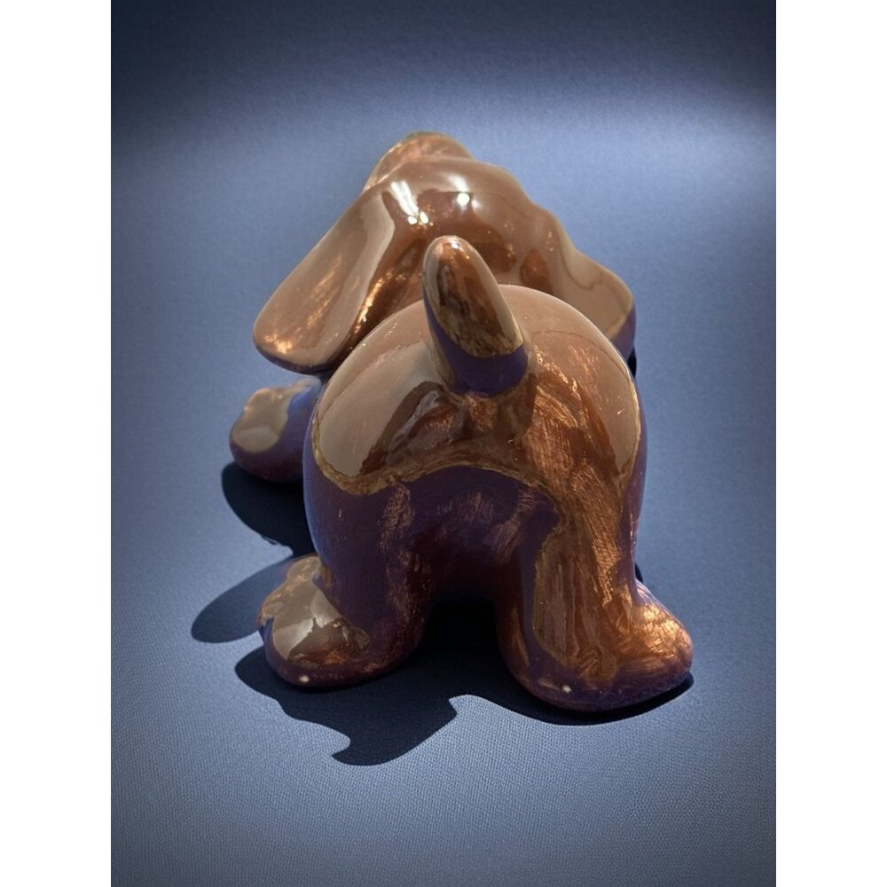 Vintage Basset Hound Porcelain Dog Figurine - Picture 4 of 7